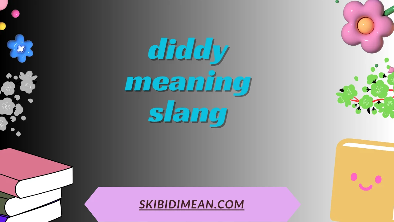 diddy meaning slang