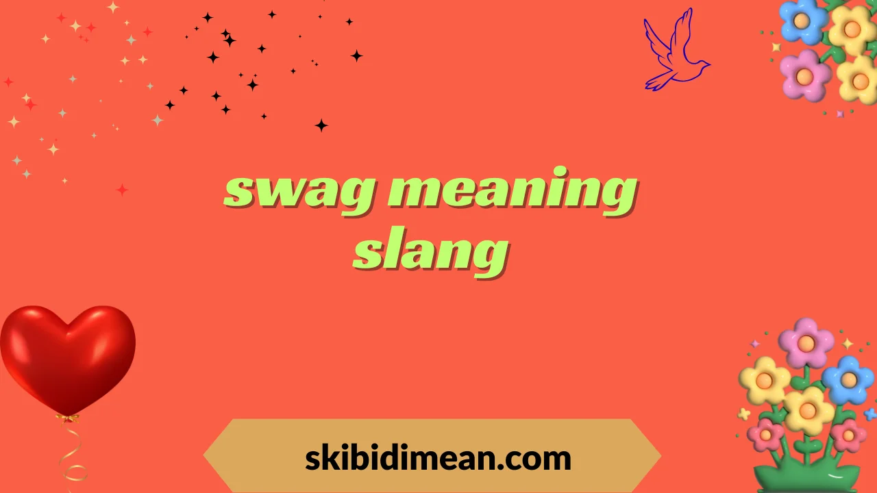 swag meaning slang