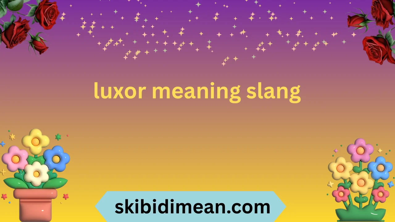 luxor meaning