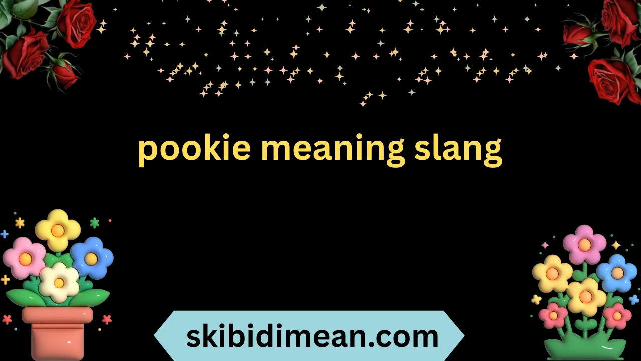 pookie meaning slang